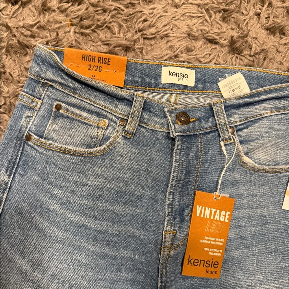 Kensie the Ella high rise straight NWT size 2/26